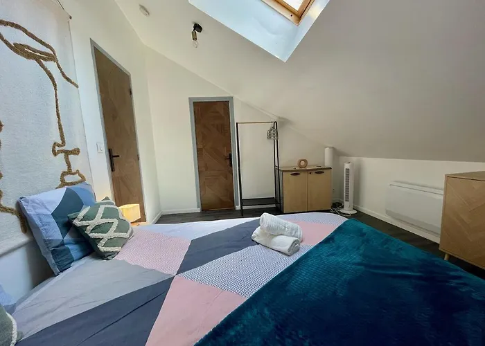 Appartement Le Nid De L'artiste - Cathedral Center Reims